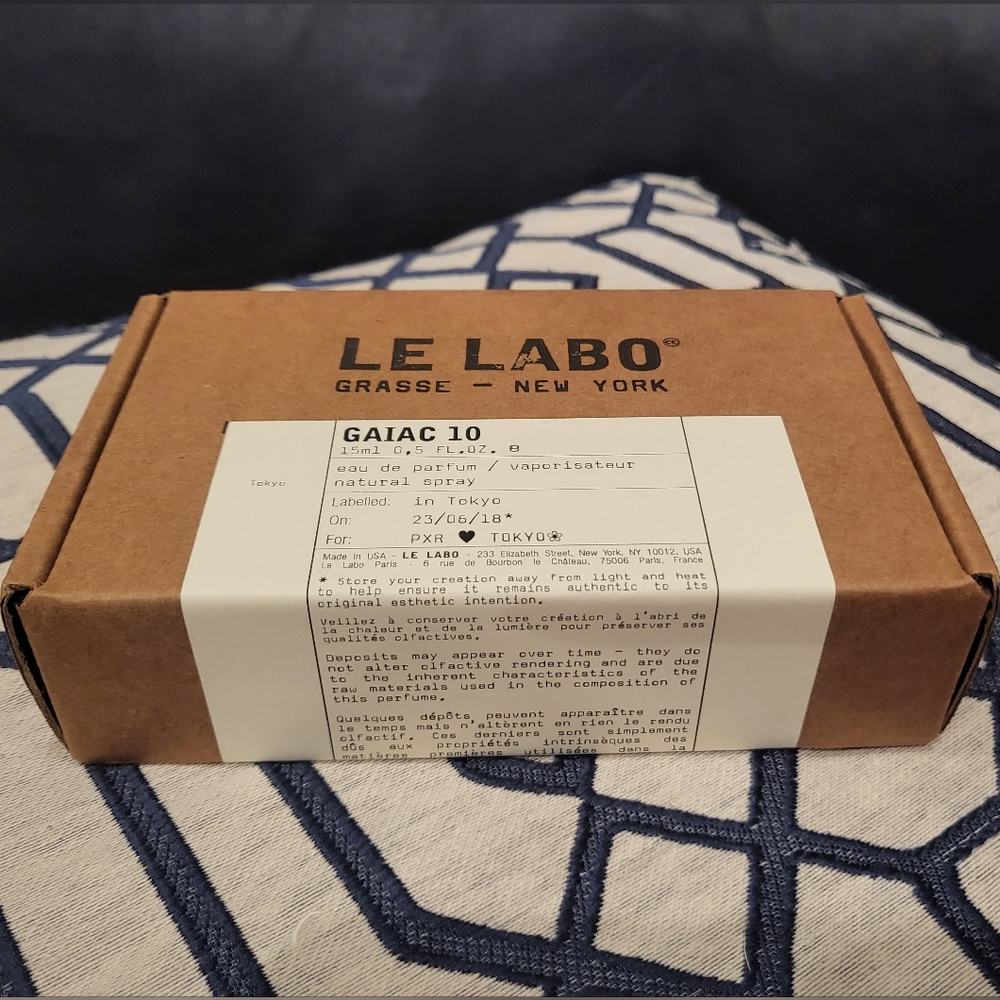*RARE* Le Labo Gaiac 10 0.5oz / 15ml
